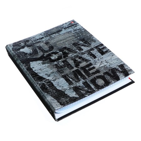 Notebook on rings, 160 sheets in the HIP-HOP cage, hard cover, glossy lamination, shift block 60 g/m2-1