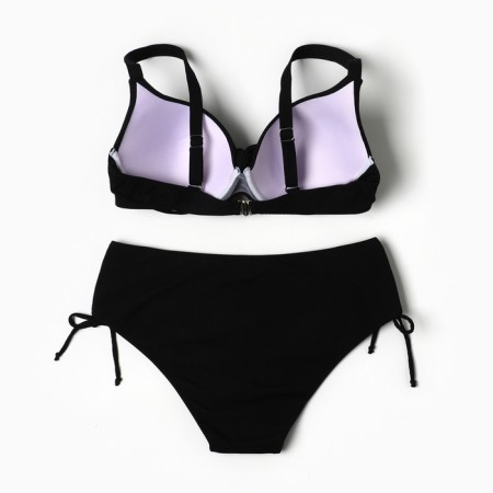 Separate female swimsuit, black color, size 56-5