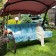 Pillow for Billy swing, size 50x60x180 cm, color of heavenly blue
