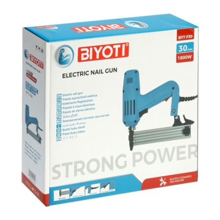 Electric Stapler Biyoti Byt-F30, 1500 watts, 30 pcs/min, Type 47 nails-11