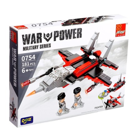 Designer military "fighter", 3 in 1, 181 detail-2