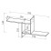 Hinged shelf PN-1 990x218x480, sonoma oak