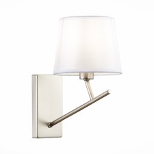 Wall lamp EVOLUCE. Sle300101-01. Denice. 1x40 W, E14, 15x26 cm, Nickel color