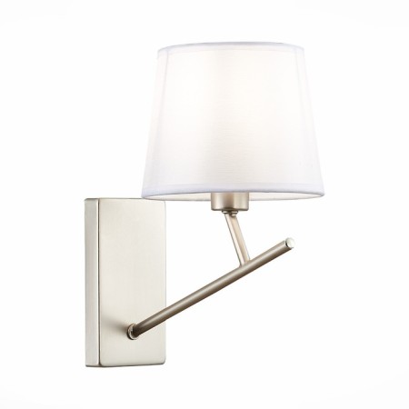 Wall lamp EVOLUCE. Sle300101-01. Denice. 1x40 W, E14, 15x26 cm, Nickel color