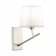 Wall lamp EVOLUCE. Sle300101-01. Denice. 1x40 W, E14, 15x26 cm, Nickel color