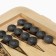 NARDS "HOME", wooden board 60 x 60 cm, with a field for playing checkers