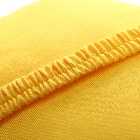 Pillow for the headrest Matech Smile Line, wink, 30 x 30 x 10 cm, yellow-5