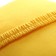 Pillow for the headrest Matech Smile Line, wink, 30 x 30 x 10 cm, yellow