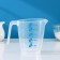Kuvshin measuring plastic shares "Color", 500 ml, 13 × 9 × 11.5 cm, color mix