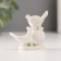 Polystone souvenir "Two pigeons on a ball with flowers" 6.4 cm