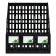 Papers tray "Istanm", sifte, vertical, 2 departments, black