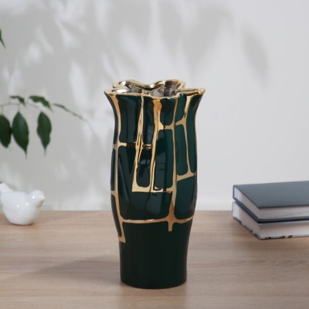 VAZ Coramics Table "Benz" net, 26.5x12 cm, green-1