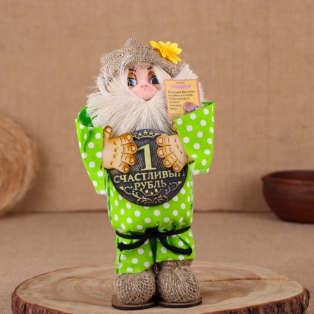 Oragg-Domova "Glory in a linen cap, with a ruble", mix-5