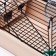 Mini cell for rodents "Pijon" No. 2, equipped, 27 x 15 x 16 cm, beige