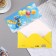 The envelope for the money "Happy New Year!" blue sky, 16.5x8 cm