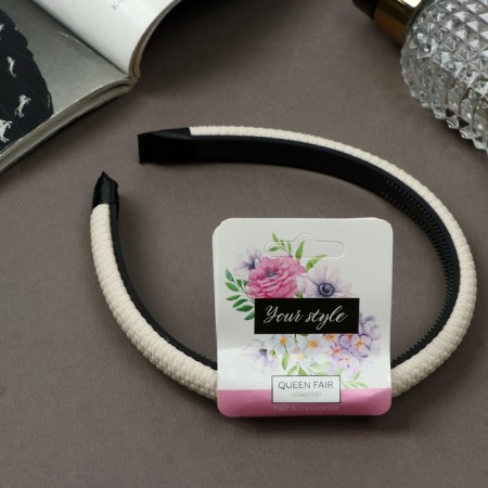 Hair cap "Molly" Texture, 1.2 cm, mix-1