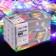 Garland “thread” 10 m, IP65, UMS, white rubber thread, 100 LED, glow of multi, 220 V