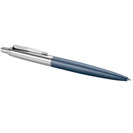 Ballic handle Parker Jotter XL K69 Matte Blue Ct M, stainless steel case, blue ink-1