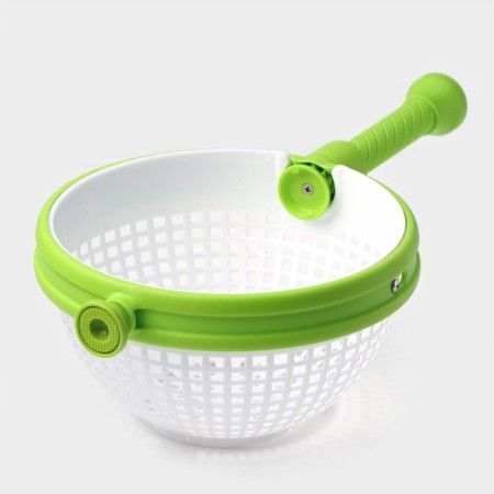 Centrifuge for drying herbs, green color-2