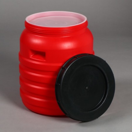 Food barrel, 45 l, neck 29 cm, with a lid, mix-1
