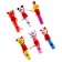 Toy musical whistle "Animals" on a rope, mix