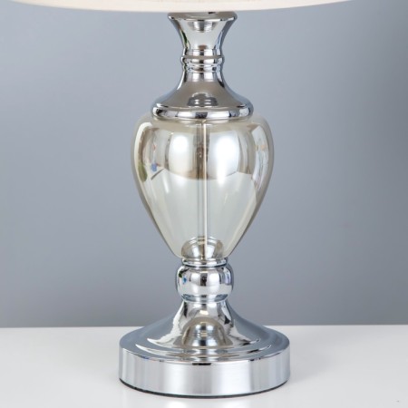 Table lamp 16713/1 E27 40W chrome 28x28x50 cm Risalux-7