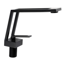 Zein Z3884 shell mixer, single -leaf, interior, height 15 cm, brass, black