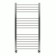 Water towel Terminus "Sicily" P16, 500x800 mm, lower connection, chrome