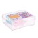 Set of teething, food silicone, in a container, 3 dummies