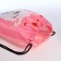Back for shoes on the lace, pink color