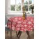 The tablecloth "Christmas snowflakes", round, Saten, d = 150 cm