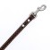 Leather leather single -layer, driven, 1.37 m x 1 cm, brown
