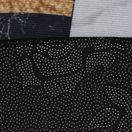 Carpet Ethel "Black and White" D 120 cm, 700g/m2-3
