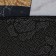 Carpet Ethel "Black and White" D 120 cm, 700g/m2