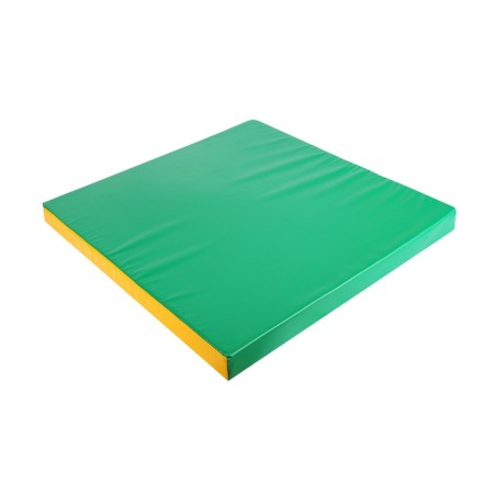 Mat, 100x100x8 cm, green/yellow color-3