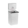 The washbasin "Termix", without AVN, stainless Moika, 17 l, white