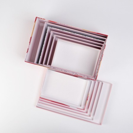 Set of boxes 6 in 1, gift packaging, “Love”, 20 x 12.5 x 7.5 - 32.5 x 20 x 12.5 cm-9