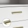Cappio RSC030 handle, m/o 128 mm, satin gold color