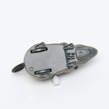 Burned velvet mouse, 12 cm, gray-2