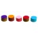 Fetir wheels for creativity and decor "Double -sided circles", set of 100 pcs., Size 1 pc. - 4 × 0.1 cm, color mix