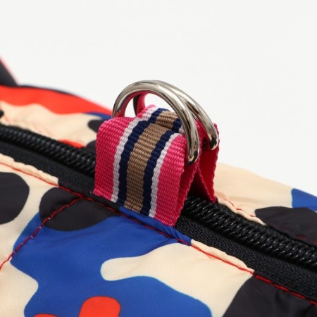 The jumpsuit printed with the lock on the back, size 12 (DS 28, OG 38, Osh 27 cm), red-8