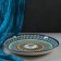 Largan Rishtan ceramics "Patterns", 36 cm, blue