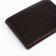 Male purse without fastening, for bills, for cards, brown color