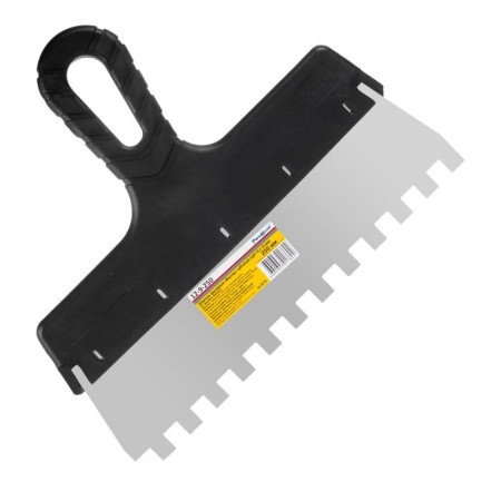 Facade spatula "Remocolor" 12-9-250, gear, stainless steel, tooth 10x10mm, 250 mm-1