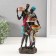 Souvenir Polystone Summary "African couple" MIX 30x9x18 cm