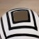 VAZ Coramics Table "Picasso" (manual painting) Mask, 18x18 cm, black and white