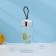 Water bottle "Avocado", 380 ml, h = 15 cm, MIX drawing