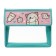 A5 notebook folder (230 x 190 x 50 mm), with Velcro valve, plastic/textiles, calligrata, "cats"