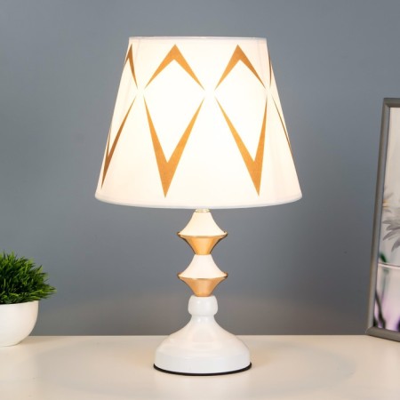 Highlight "Odilia" E27 40W white-gold 25x25x39 cm Risalux-1