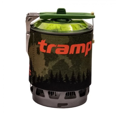 TRAMP 0.8l food cooking system, olive color-1